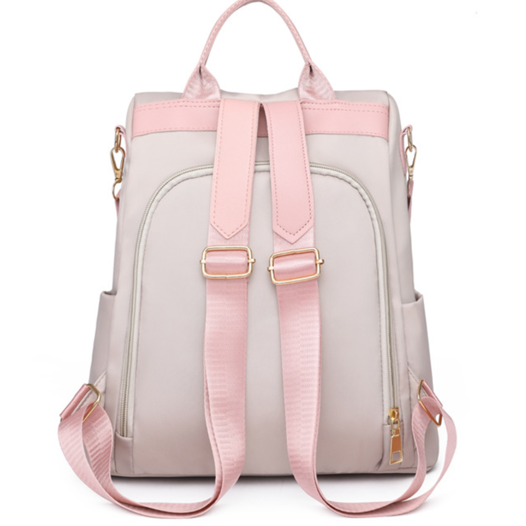 Ethnic Style Embroidered Canvas Oxford Travel Backpack