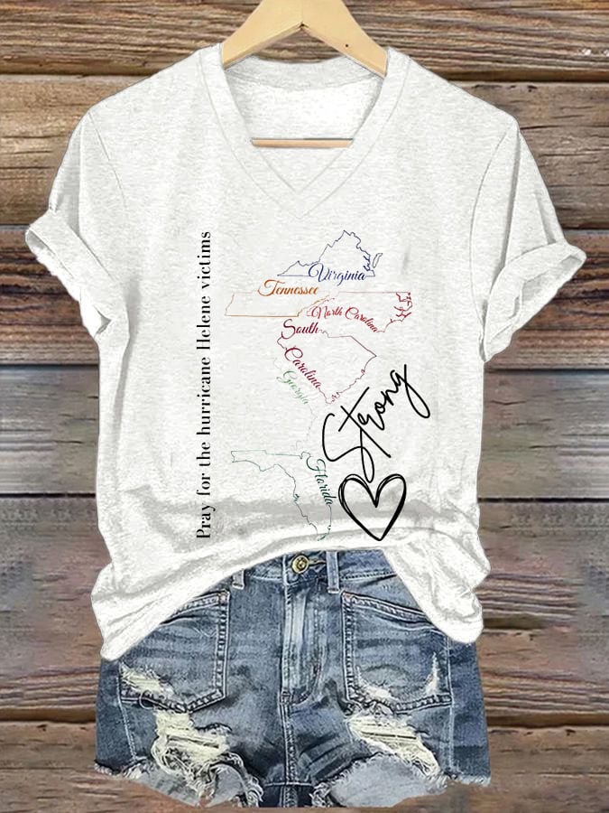 Hurricane Helen Disaster Relief Women's T-Shirt