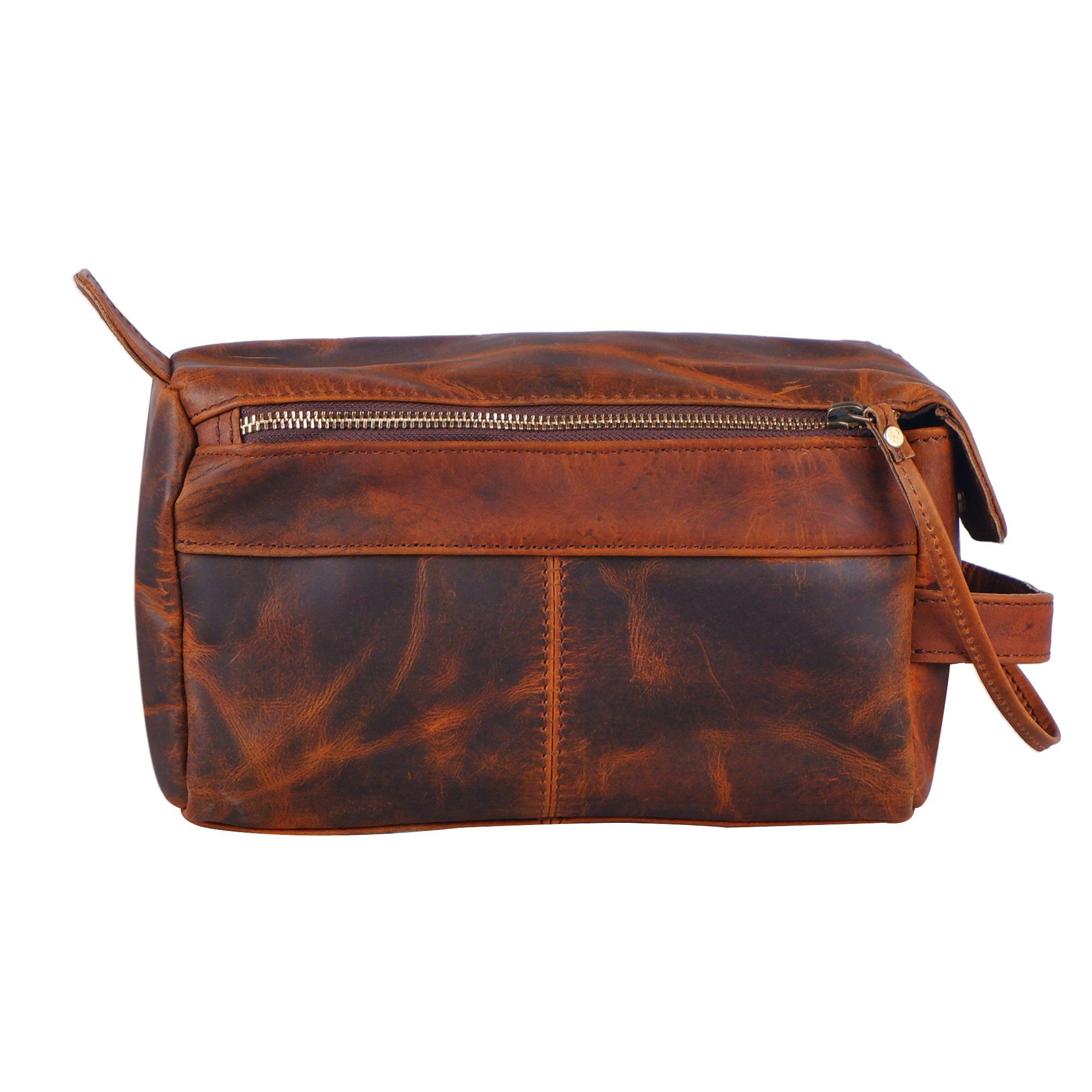 Walnut Travel Dopp Kit