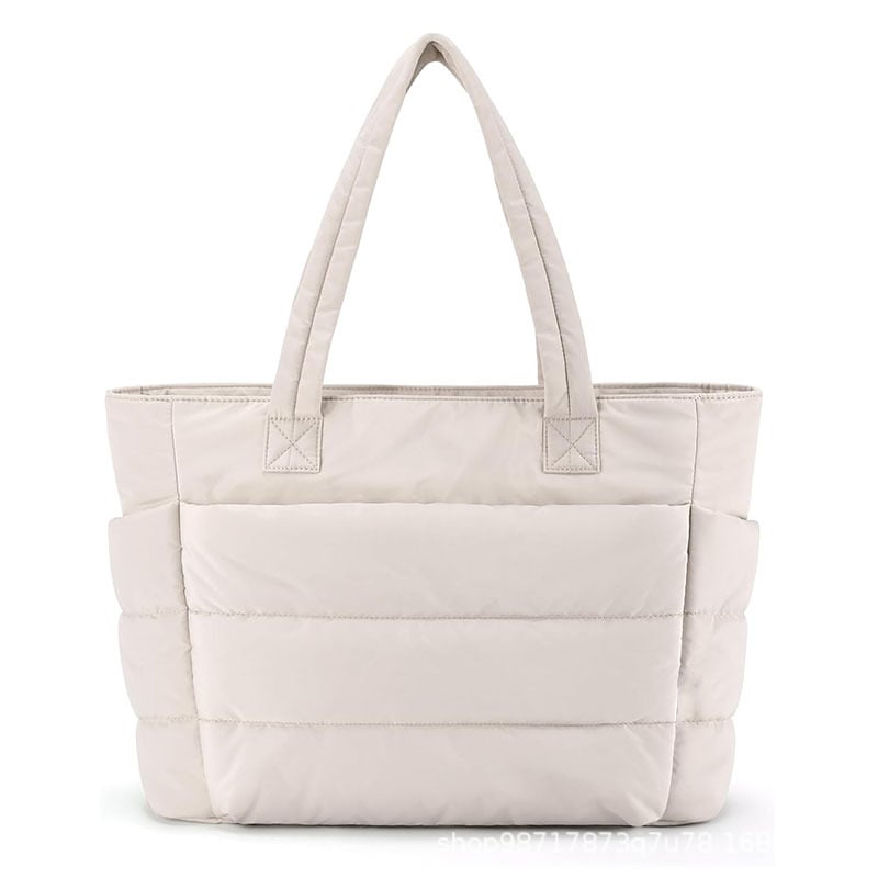 Large Tote Bag with Zipper