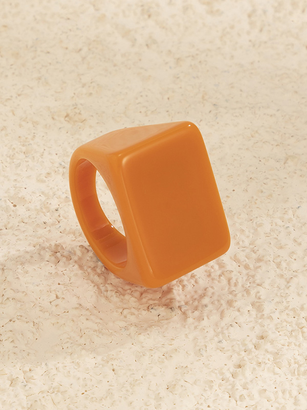 Stylish Resin 8 Colors Geometric Ring