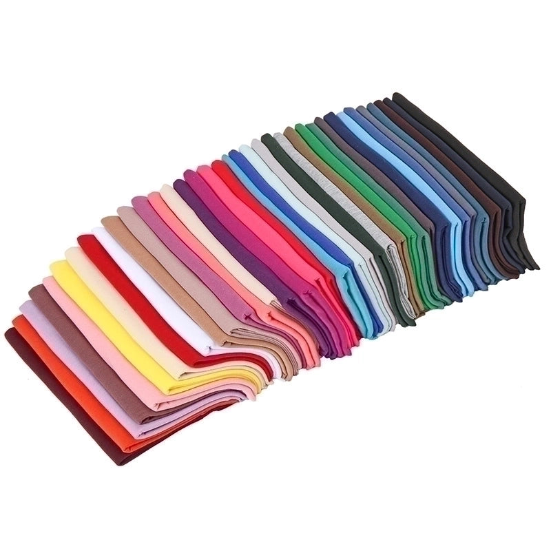 Women's Minimalist Solid Color Mercerized Cotton Winter Scarves