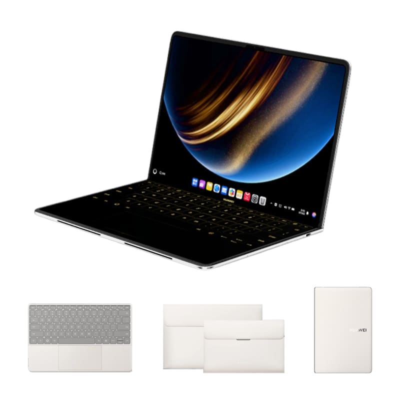 ✨Global Debut! The HUAWEI MateBook Fold — the extraordinary master of folding screen laptops. Limited time special offer: the first 1,000 buyers enjoy a 90% discount!