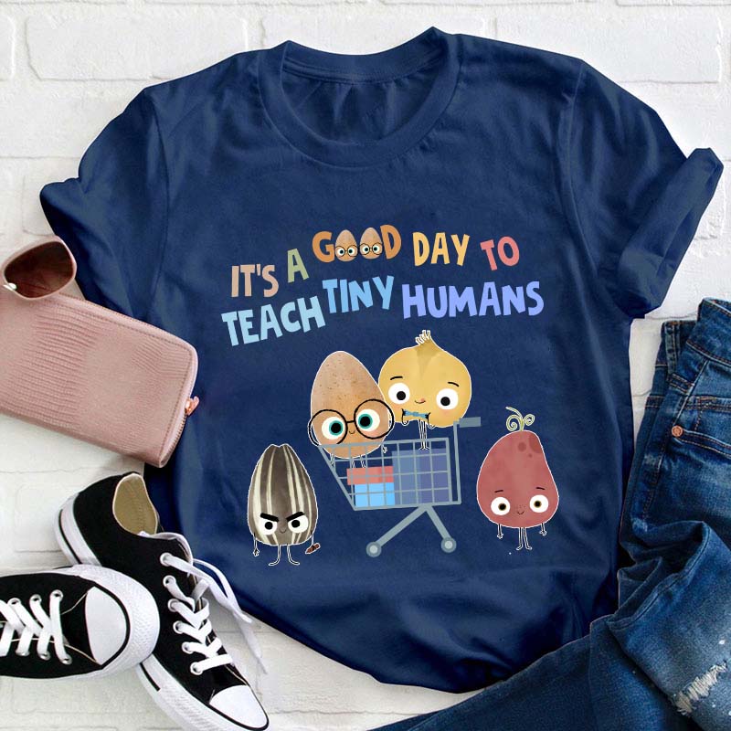 It's A Good Day To Teach Tiny Humans Teacher T-Shirt