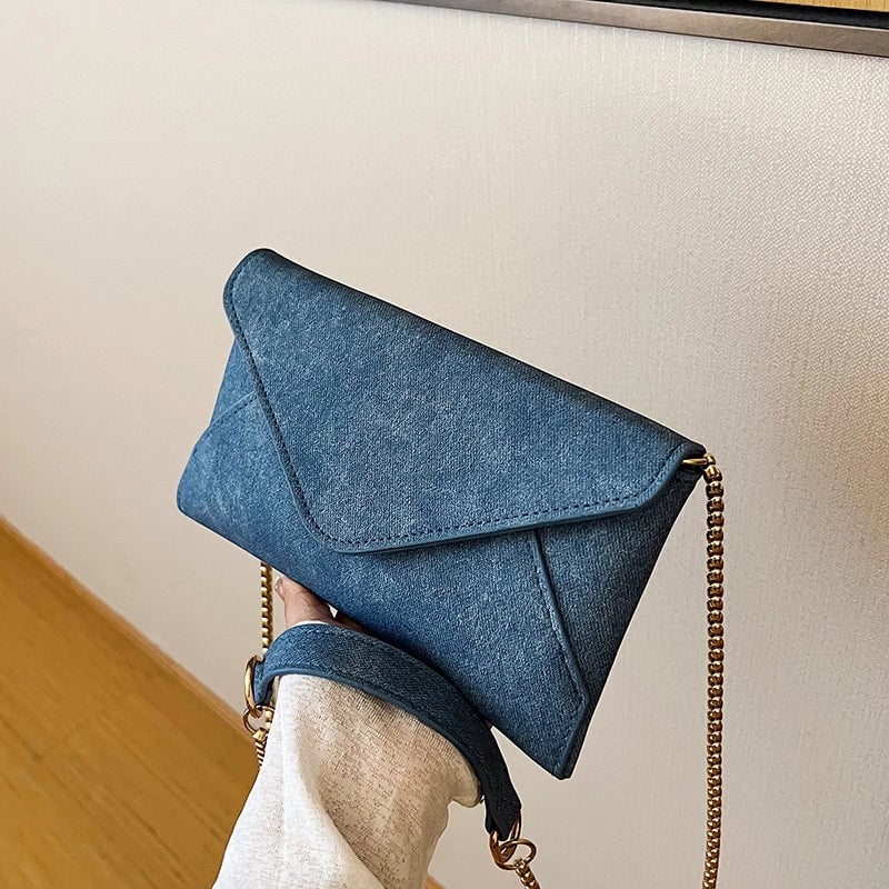 Women's Medium Pu Leather Solid Color Basic Vintage Style Flip Cover Crossbody Bag