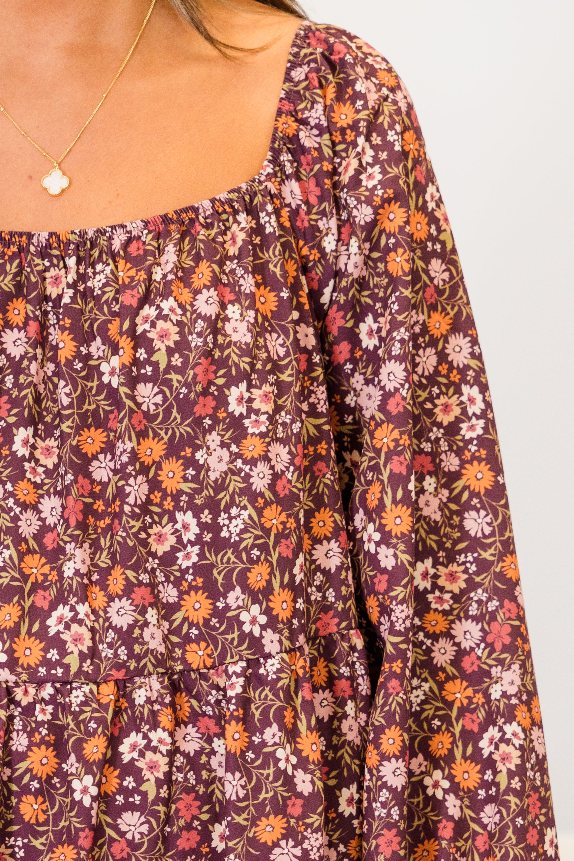 It's My Call Dress. Maroon