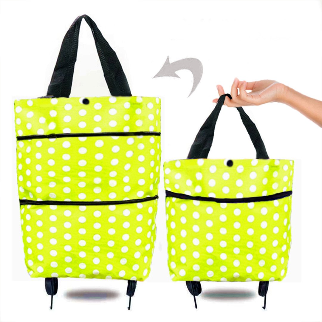 🎄Hot Sale🎁 - Foldable Shopping Trolley Tote Bag