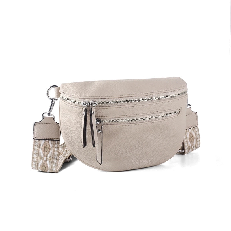 Women's Streetwear Solid Color Pu Leather Waist Bags