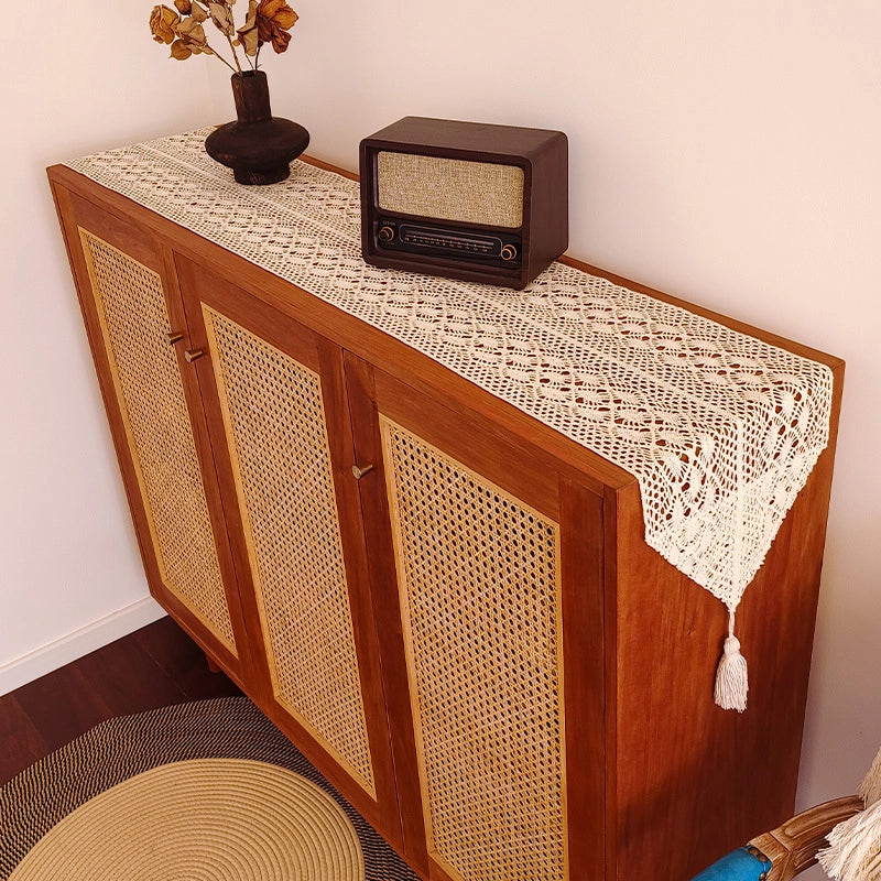 Retro Solid Color Cotton Tablecloths