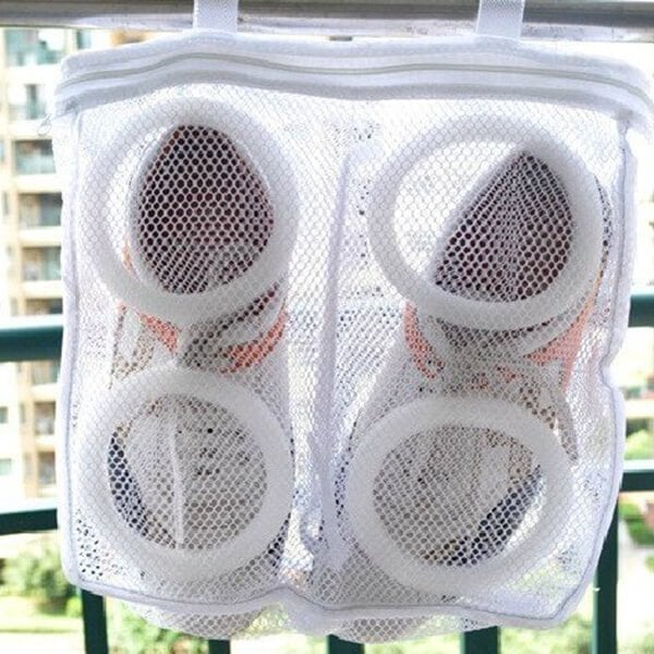 Household essentials-mesh laundry and shoe cleaning bag