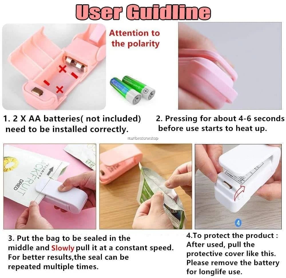 🔥BUY 2 GET 1 FREE💥Portable Mini Sealing Machine