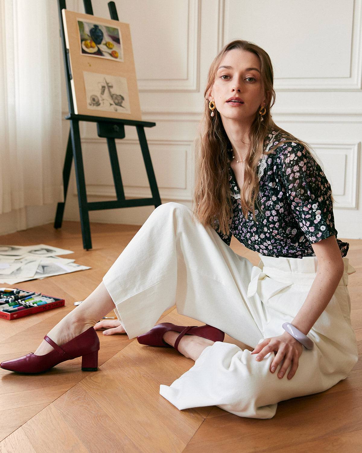 The Plain High-Rise Wide Leg Pants