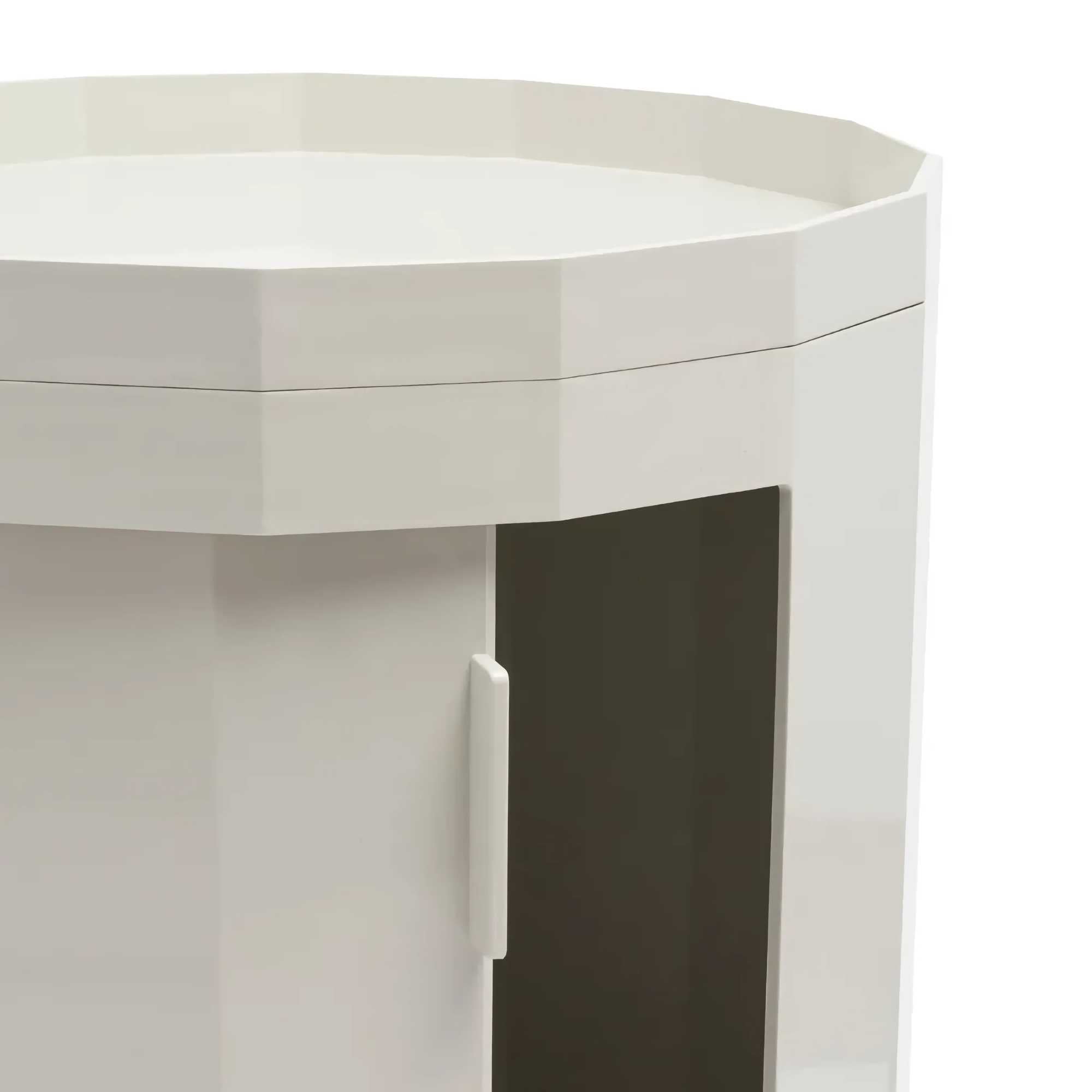 HAY Facet cabinet low. Misty grey