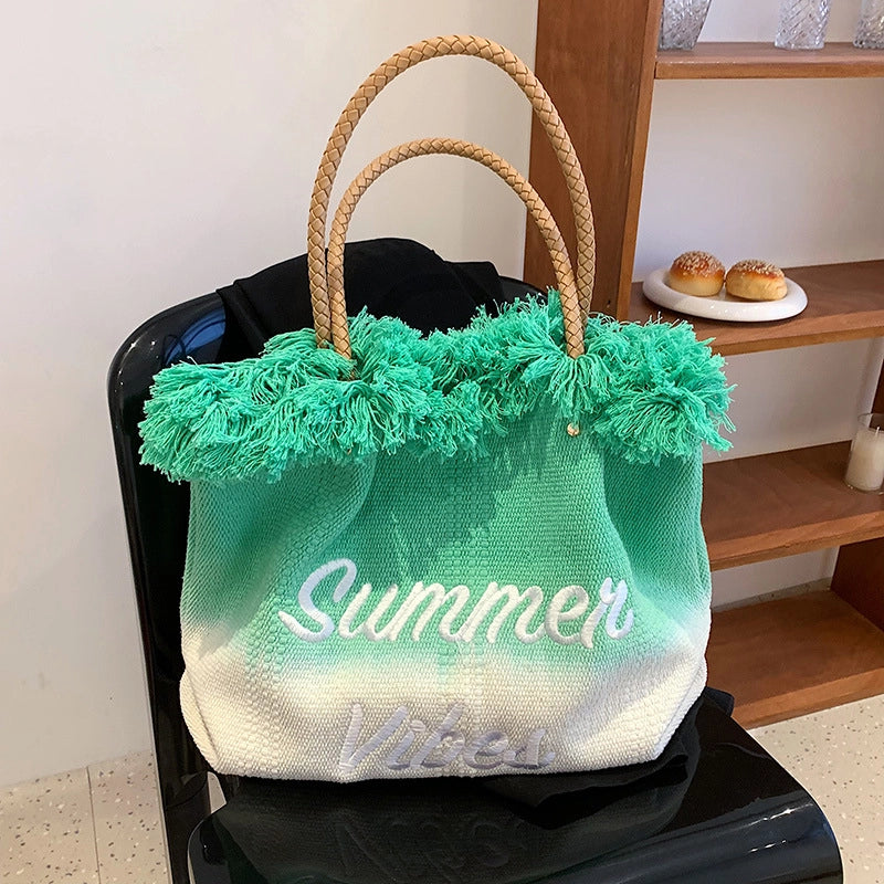 Women's Medium All Seasons Canvas Streetwear Tote Bag