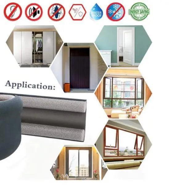 Door bottom sealing strip