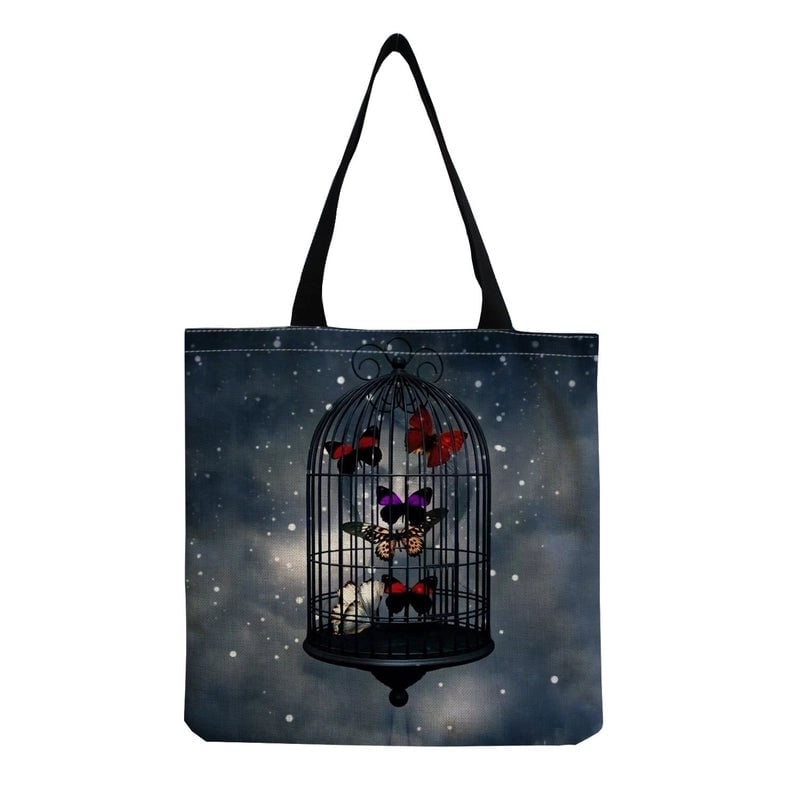 Women's Fashion Butterfly Shopping Bags