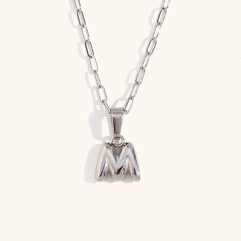 Minimalist Commute Letter Stainless Steel Titanium Steel Plating Gold Plated Pendant Necklace