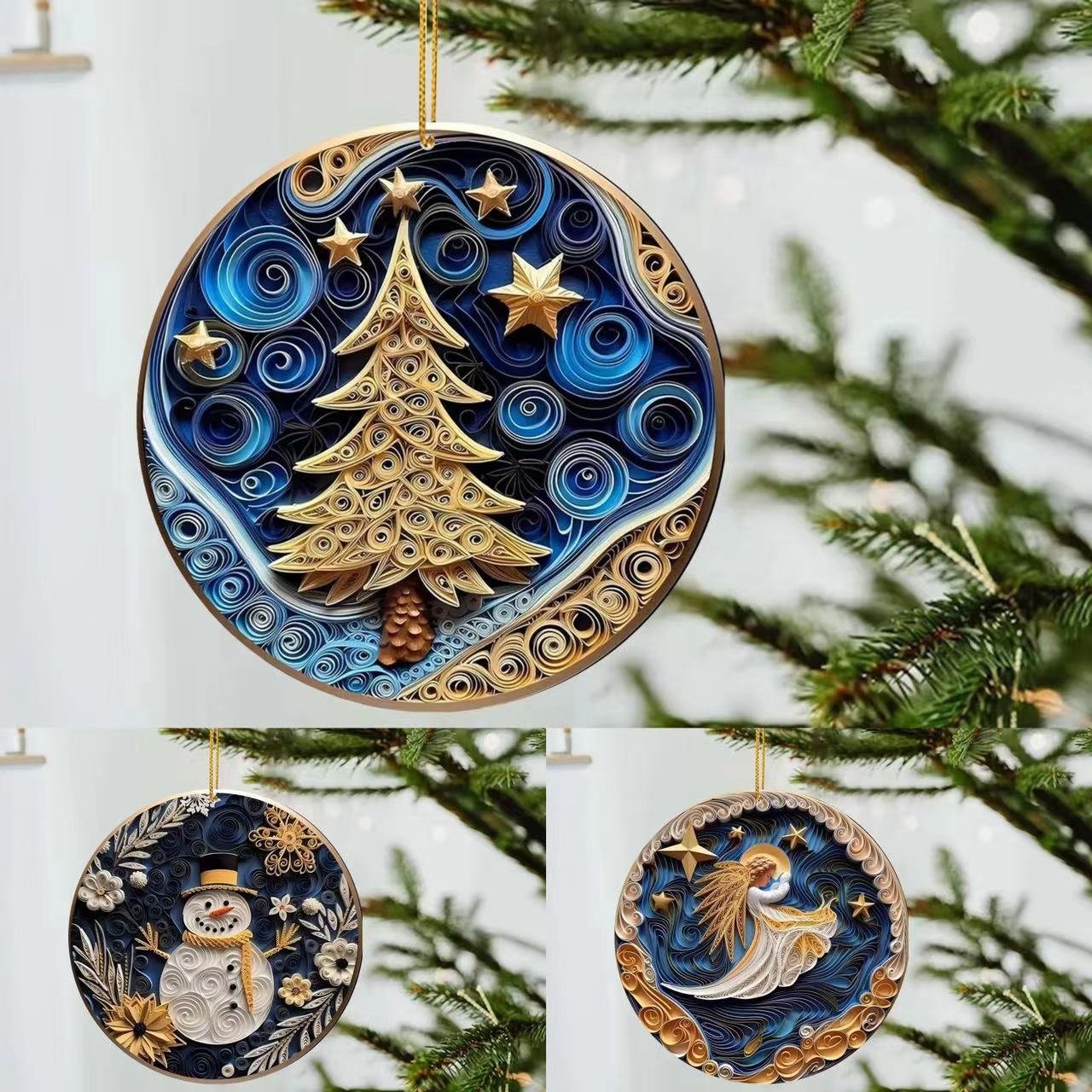 2023 Handmade Ornaments With Good Wishese