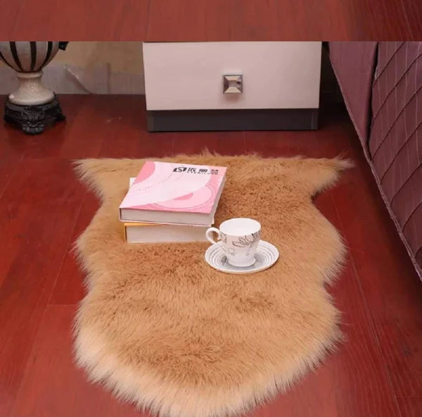 Home decorative Faux fur mats