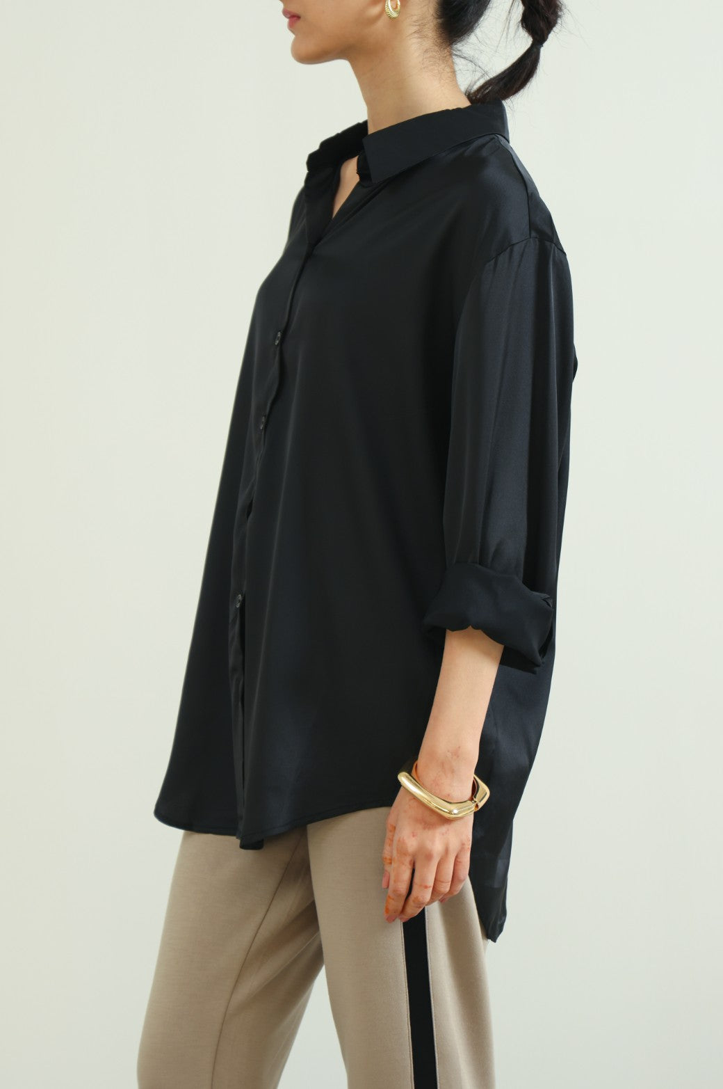 BASIC SILK SHIRT