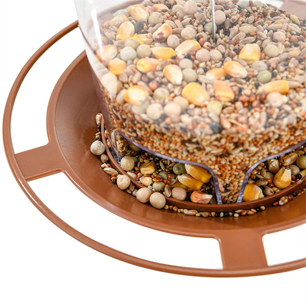 Waterproof Hanging Wild Bird Seed Feeder