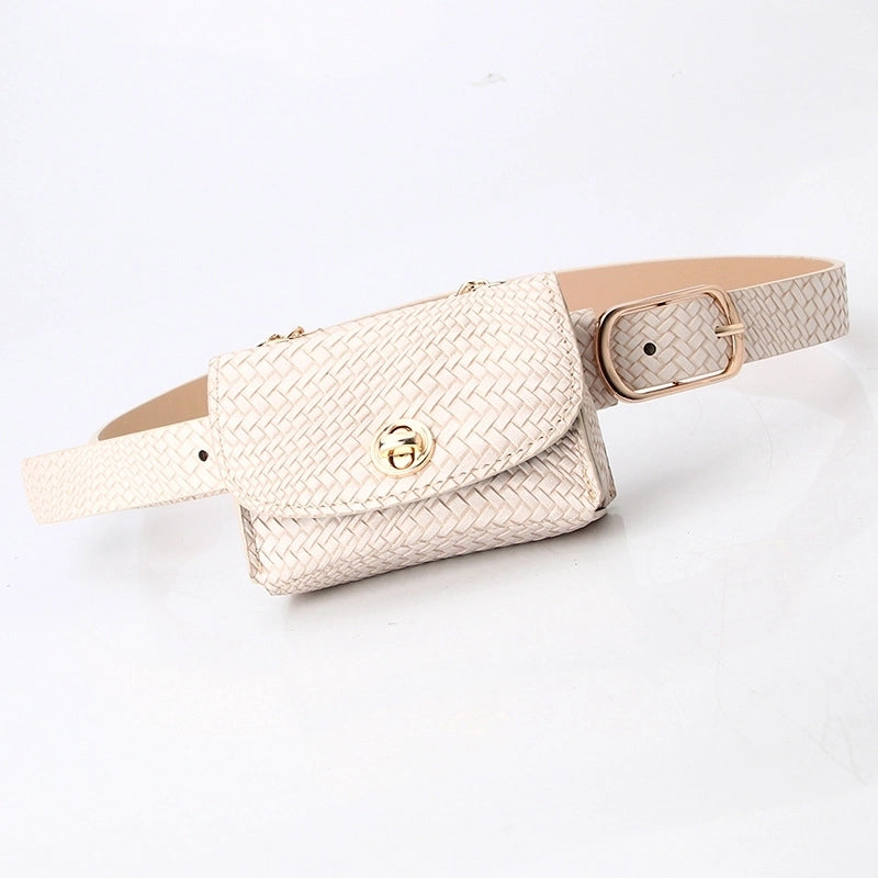 Fashion Leopard Belt Bag Mini Chain Bag All-match Clothing Belt