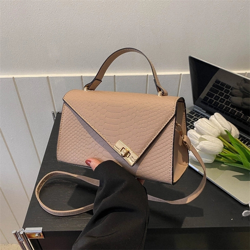 Women's Small Autumn Pu Leather Vintage Style Handbag