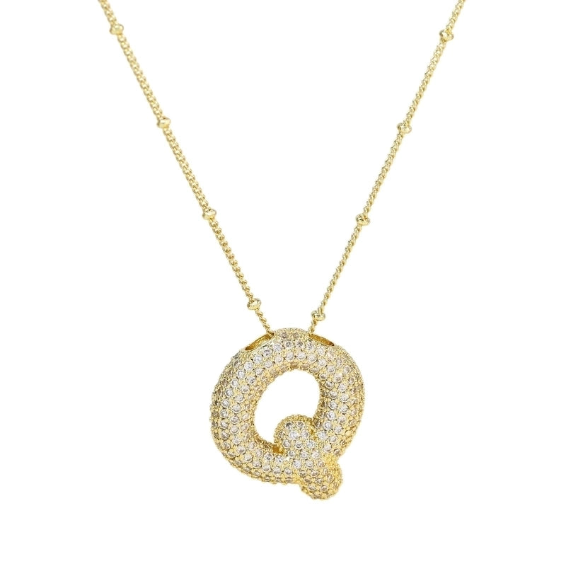 Minimalist Letter 304 Stainless Steel Pendant Necklace