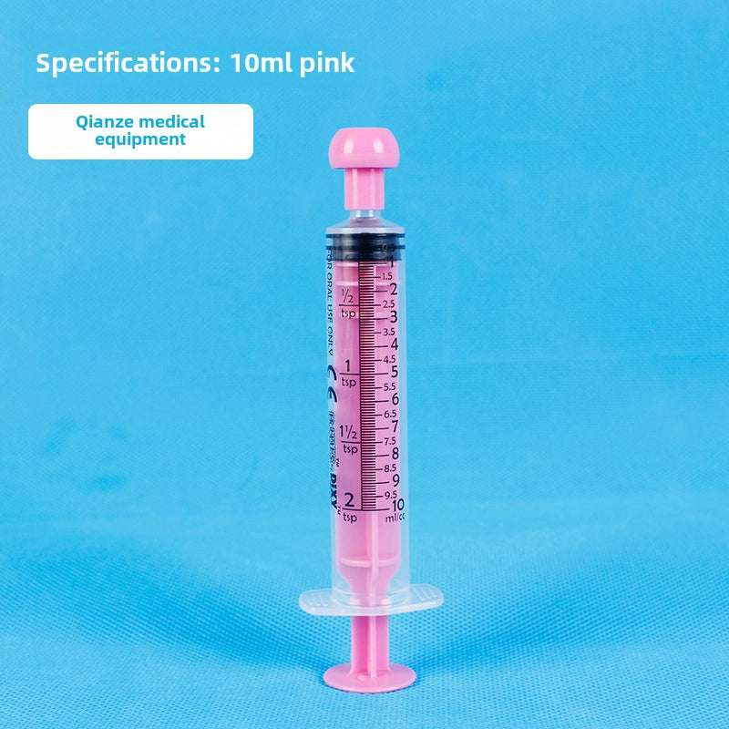 Colorful Disposable Small Size Plastic Syringe Feeder For Livestock 5ml 10ml Pet Feeding Tool Durable Lightweight Easy To Use