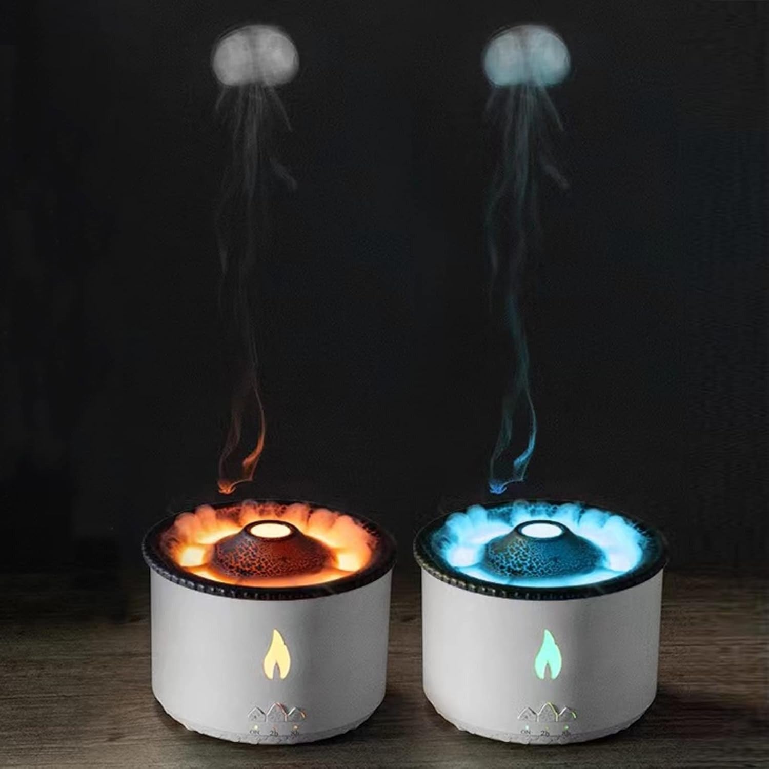 Volcano Humidifier Aromatherapy Essential Oil Diffusers 360ML.Air Diffuser/Humidifier