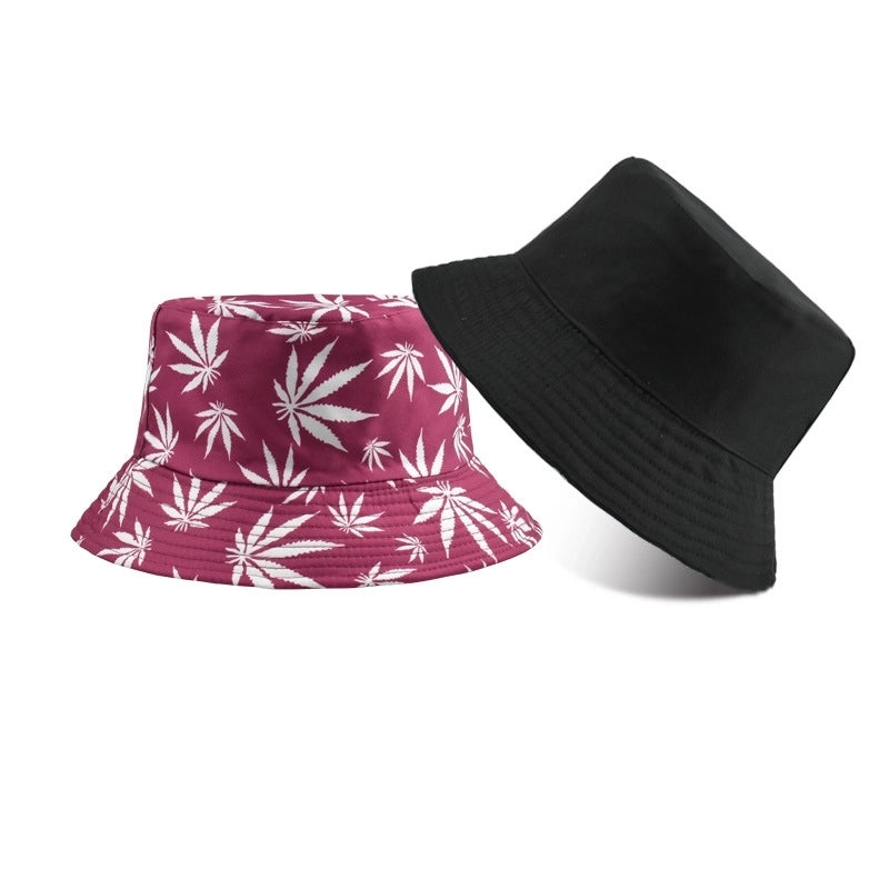 Women's Minimalist Solid Color Flat Eaves Bucket Hat