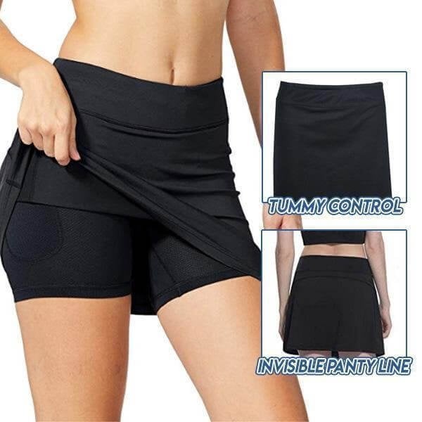 Jupe-short active anti-frottements - Super douce et confortable