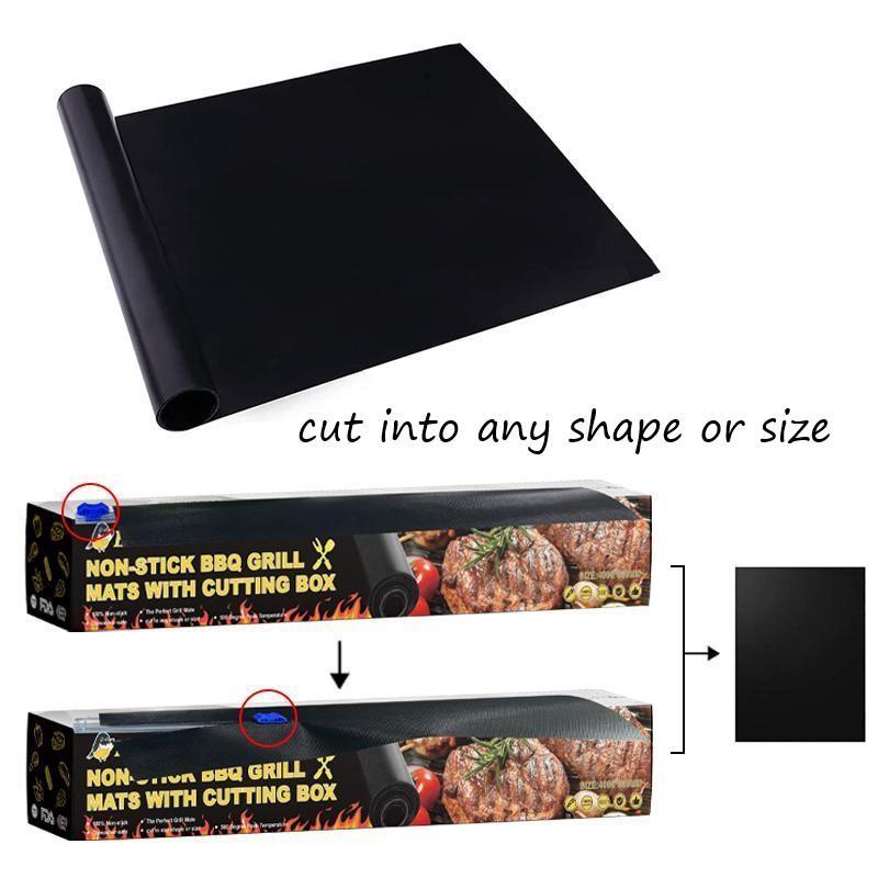 Cuttable Non-Stick BBQ Grill Mats