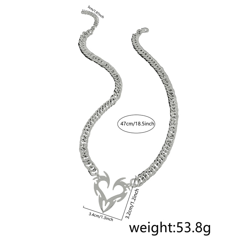 Minimalist Classic Style Solid Color 304 Stainless Steel Stainless Steel Necklaces