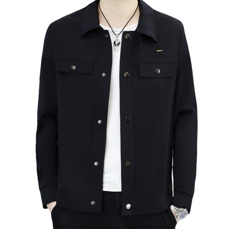 🍂Men's Windproof Lightweight Button-Down Jacket