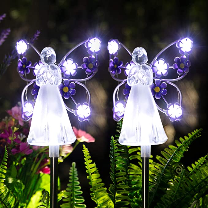 👼LAST DAY 49% OFF - Waterproof Solar Angel lights