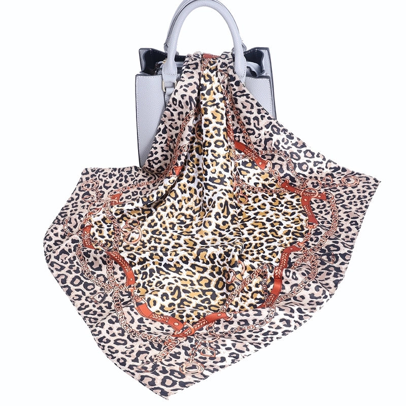 Women's Retro Streetwear Leopard Polyester Printing Bandanas