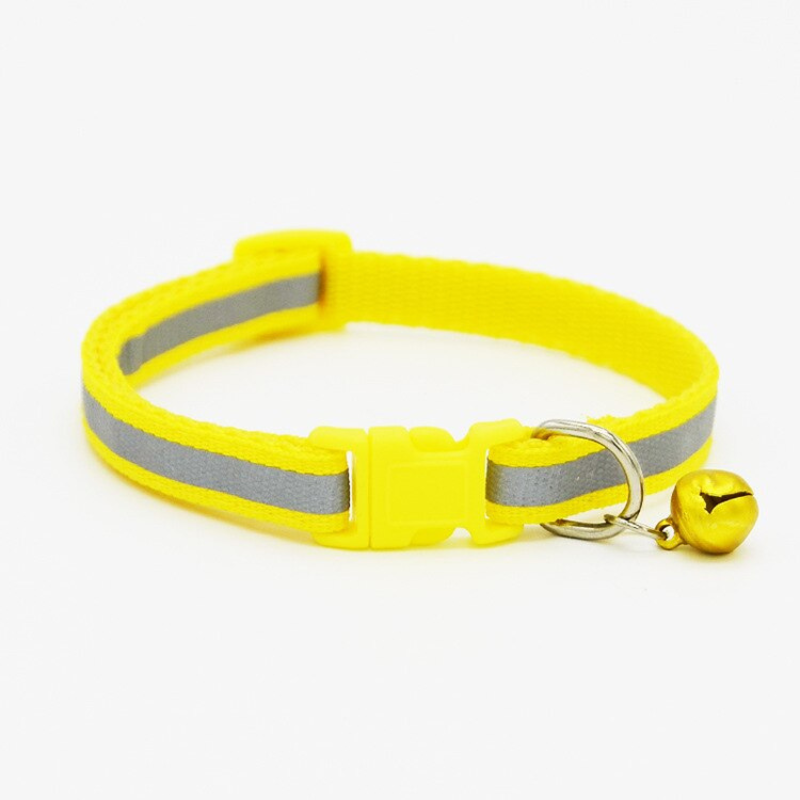 Colorful Dogs Collar With Bell