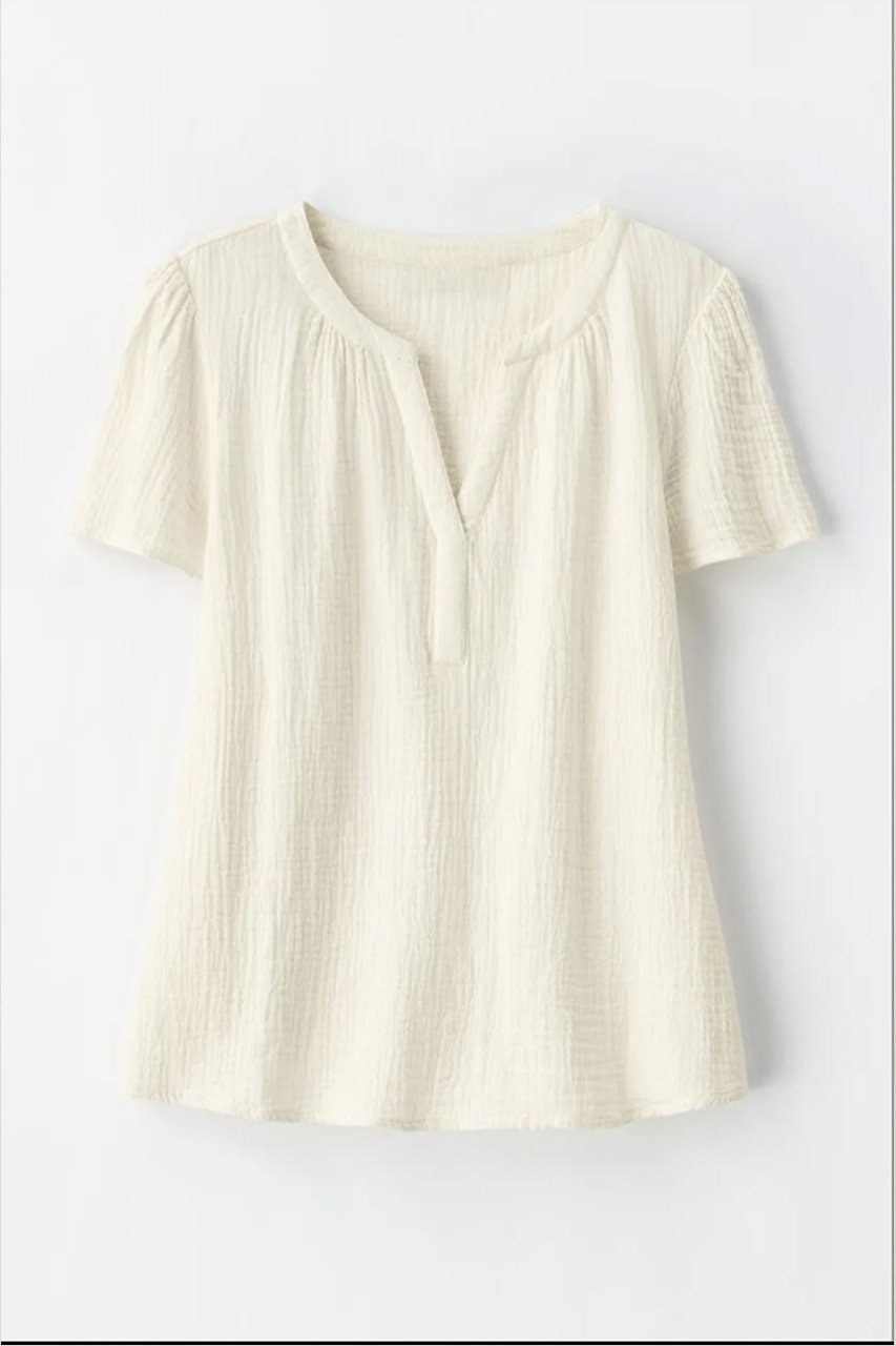 Summer Breeze Flutter Sleeve Top
