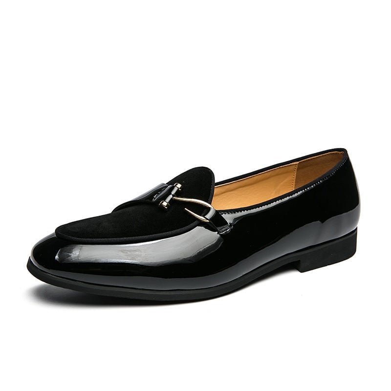 Men's Leather Personalized Trend Casual Shoes