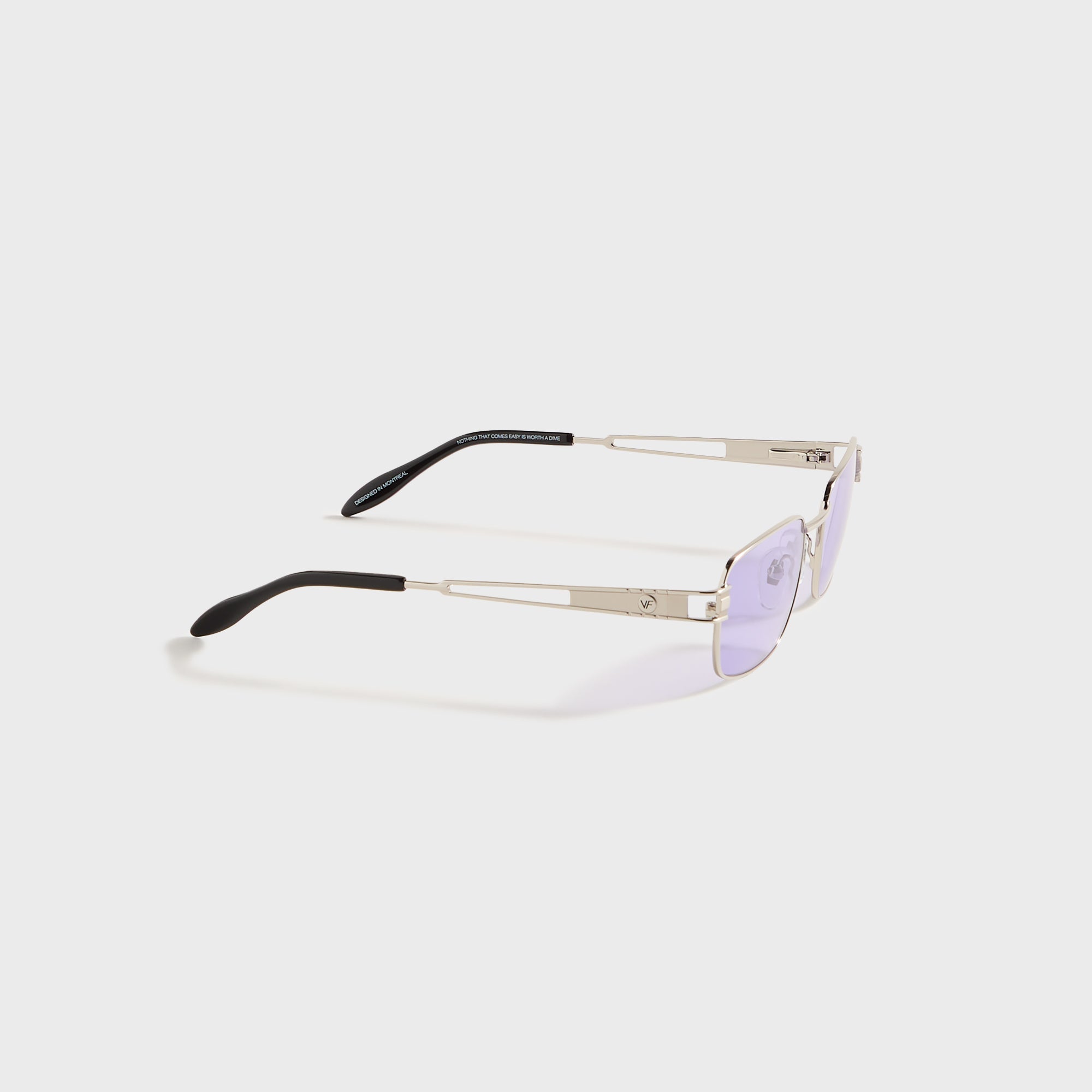 Vintage Frames Dime 24KT - White Gold / Deep Purple