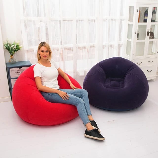 Inflatable Sofa Chair. Beanless Bag Inflatable Chair