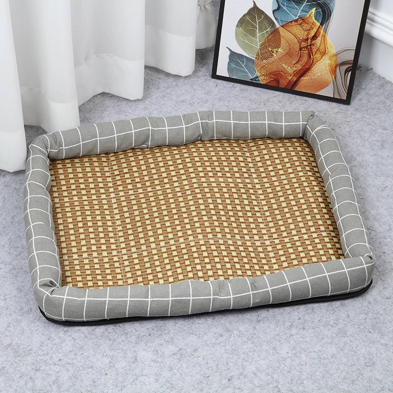 Pet Ice Mat Mat Four Seasons Universal Kennel Mat Summer Cat Nest Cooling Wear-resistant Pet Bed Supplies