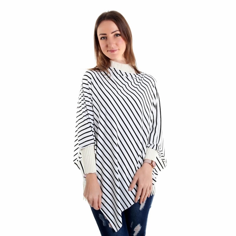 Shame Stripe Lactation Shawl Scarf Baby Cover Car Towel Nursing Scarf Anti-Light