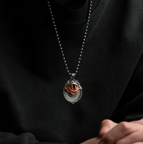 👁️‍🗨️🔥ULTIMO GIORNO 50% DI SCONTO👁️‍🗨️Ciondolo Tarot Vision fatto a mano: connettiti alla saggezza cosmica in qualsiasi momento (✨Include manuale di istruzioni)