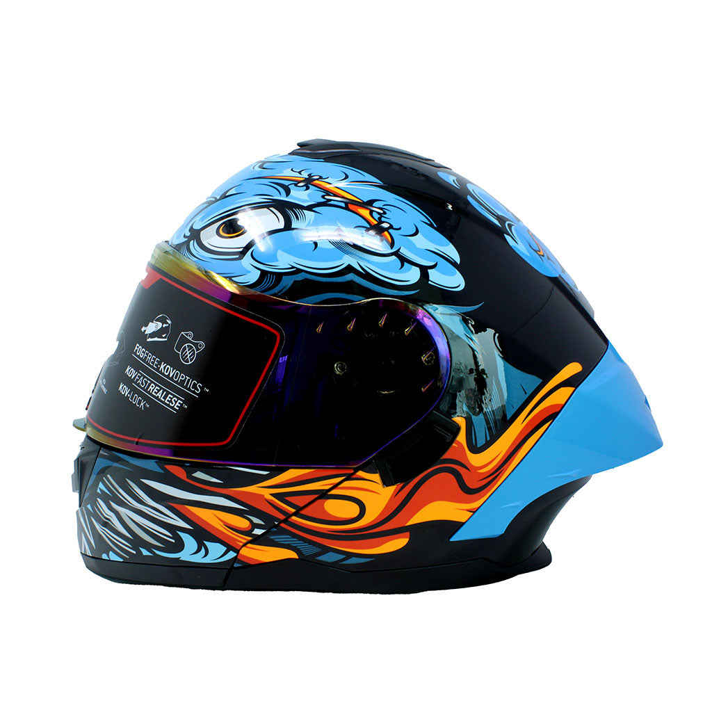 Casco Rush Brainy Azul