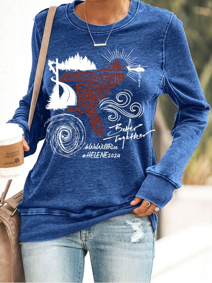 Women's Hearts For North Carolina Sweatshirt