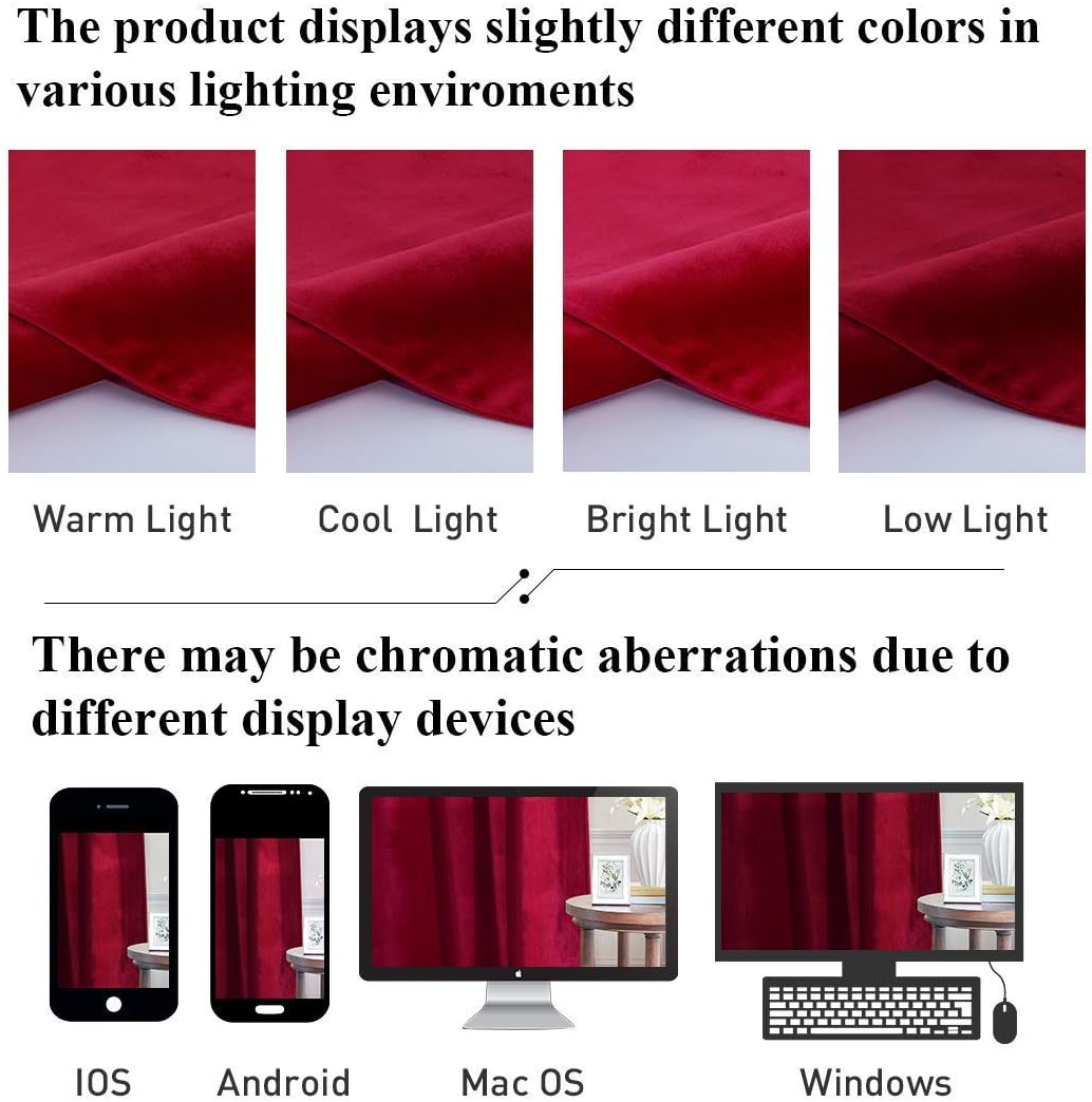 Maroon-Velvet Window Curtains (Ultra Soft)