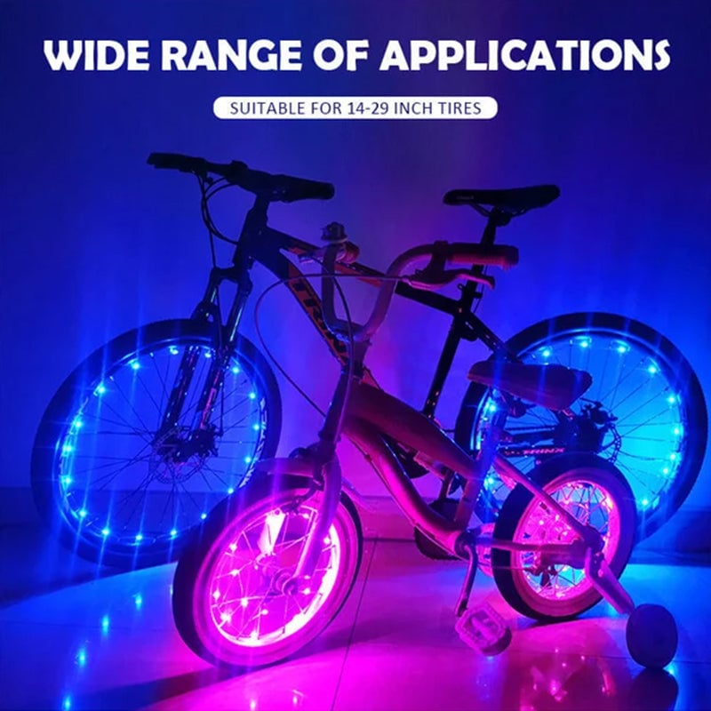 Rechargeable Bicycle Wheel Lights