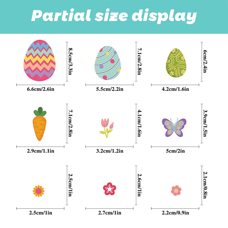 Easter Decoration Window Stickers